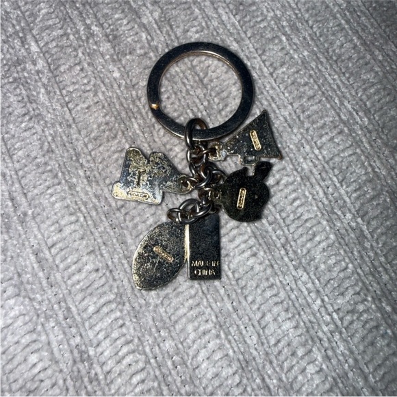 Coach RARE Cheerleader Charm Keychain - Picture 4 of 8